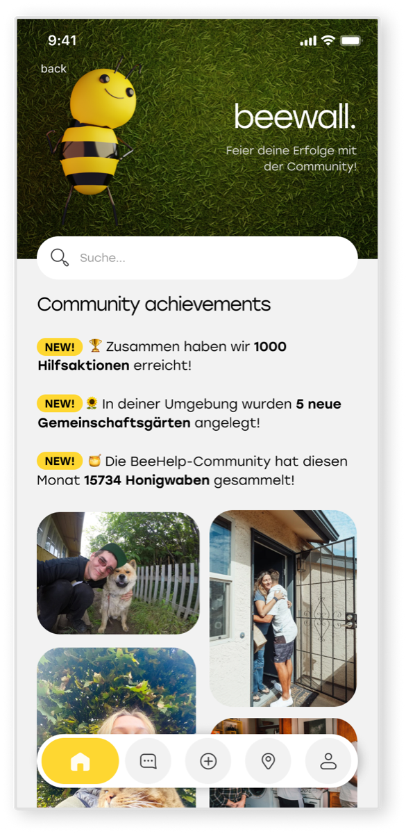 Beehelp — The App
