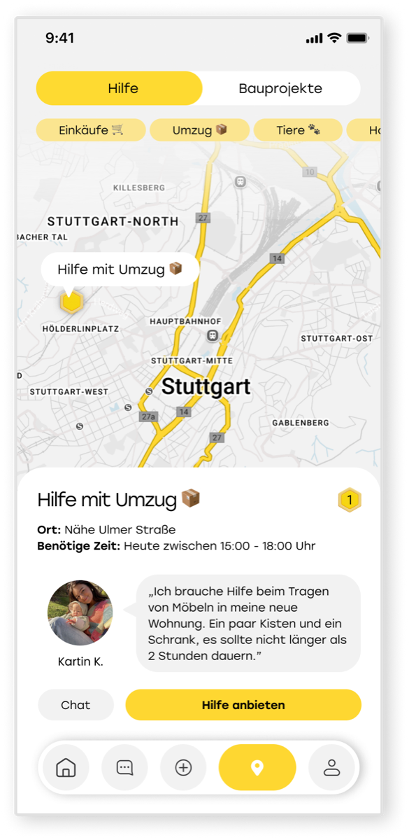 Beehelp — The App